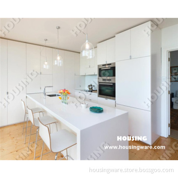 Popular Style Lacquer Kitchen Cabinet Customized Design for You Made in China